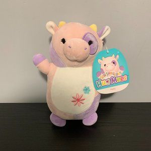 BNWT Squishmallow 10” Patty The Cow Hugmees Super RARE Hard To Find Size Hug Mee